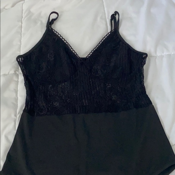 Black lace body suit - Picture 2 of 3